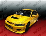 2003-2007 Mitsubishi Evo 8/9 4Dr Tracer Side Skirts ( c-west style)