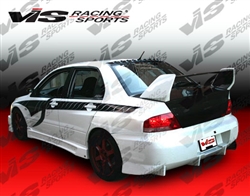 2003-2007 Mitsubishi Evo 8/9 4Dr Z Speed Rear Bumper ( charge speed style )