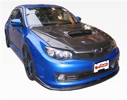 2008-2010 Subaru Wrx Sti 4DHB Z Speed Carbon Fiber Front Lip
