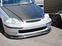 1996-1998 Honda Civic 2Dr/4Dr/Hb Spoon style Carbon Fiber Lip