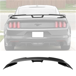 15-23 Ford Mustang Performance Trunk Spoiler Wing Lip Pack Style Unpainted
