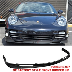 07-13 Porsche 997 911 OE Style Front Bumper Lip Unpainted - PU