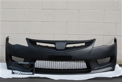2006-2010 HONDA CIVIC 4D JDM TYPE-R FRONT BUMPER COVER W/GRILL