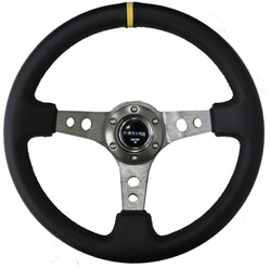 NRG STEERING WHEEL 350mm Sport 3â€ deep dish steering wheel