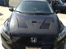 2011-2012 Honda Crz Ams Carbon Fiber Hood