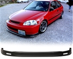1996-1998 Honda Civic Mugen Style Front Bumper Lip Chin Spoiler PP