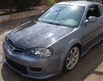2000-2003 Acura Cl 2Dr/4Dr Oem Style Carbon Fiber Hood