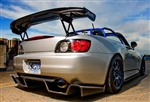2000-2009 HONDA S2000 SPOON STYLE REAR DIFFUSER - FRP