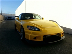 Honda S2000 VT Style Front Bumper w/ Lip Diffuser (voltex style)