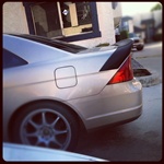 01-05 Honda Civic 2dr Flush Mount Trunk Spoiler Wing 3pc