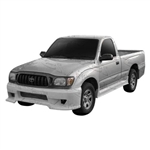 2001-2004 Toyota Tacoma 2Dr Std Outlaw 1 Side Skirts
