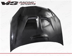 2002-2006 Acura Rsx 2Dr Js Style Carbon Fiber Hood " jun racing style"