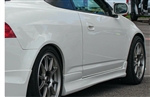 2002-2006 Acura Rsx 2Dr Techno R Side Skirts ( Mugen gen1 style )