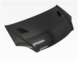 Carbon Fiber Hood Techno R Style for Honda Civic (Si) Hatchback 2002-2005
