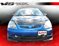 2002-2003 Honda Civic Si Hb Techno R Carbon Fiber Front Lip ( mugen style )