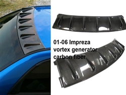 2002-2007 Subaru Wrx Carbon Fiber Vortex Generator