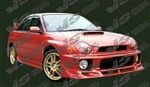 2002-2007 Subaru Wrx 4Dr Tracer Side Skirts