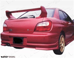 2002-2003 Subaru Wrx 4Dr Tracer Rear Lip