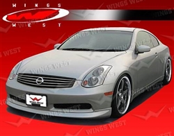 2003-2007 Infiniti G35 2Dr Jpc Front Lip Polyurethane