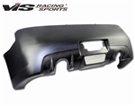 2003-2007 Infiniti G35 2Dr Z Speed (chargespeed style) Rear Bumper With Carbon Lower Center