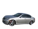 2003-2006 Infiniti G35 4Dr Vip Side Skirts ( wald style )