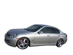 2003-2006 Infiniti G35 4Dr Vip Side Skirts ( wald style )