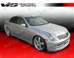 2003-2004 Infiniti G35 4Dr Vip Front Lip ( wald style )