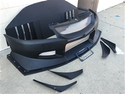 2003-2007 Mitsubishi Evo 8/9 4Dr Vtx Front Bumper (Circuit style )