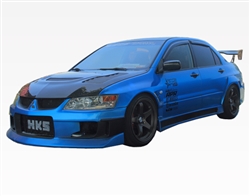 2003-2007 Mitsubishi Evo 8/9 4Dr Z Speed Side Skirts ( charge speed style )