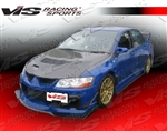2003-2005 Mitsubishi Evo 8 4Dr Z Speed Carbon Front Lip