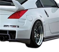 2003-2008 Nissan 350Z 2Dr Ams Widebody Rear Fenders ( superleggera amuse style  )