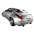 2003-2008 Nissan 350Z 2Dr Invader 1 Rear Lip ( veilside style )