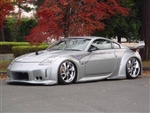 2003-2008 Nissan 350Z 2Dr Invader 3 Front Bumper (Veilside V3 front bumper style)