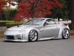 2003-2008 Nissan 350Z 2Dr Invader 3 Front Bumper (Veilside V3 front bumper style)