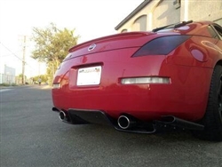 2003-2008 Nissan 350Z 2Dr Terminator Carbon Fiber Rear Diffuser ( top secret style )