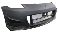 2003-2008 Nissan 350Z 2Dr Techno R 2 Front Bumper  Carbon Lip ( nismo v2 style)