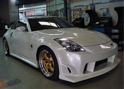 2003-2008 Nissan 350Z 2Dr Wings ( Ings Type N replica Front bumper )
