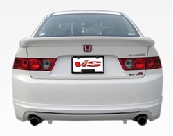2004-2005 Acura Tsx 4Dr Techno R Rear Lip (Mugen Style)