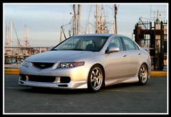 2004-2005 Acura Tsx 4Dr Techno R   Front Lip  (Mugen style)