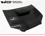 2004-2005 Subaru Wrx Tracer Carbon Fiber Hood W/ Sti Scoop