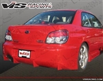 2004-2007 Subaru Wrx 4Dr Z Speed Rear Bumper