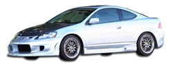 2002-2006 Acura Rsx 2Dr Wing 2 Side Skirts ( ings style 2