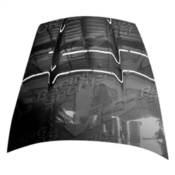Carbon Fiber Hood OEM Style for Chevrolet Corvette 2DR 05-13
