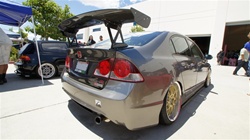 2006-2011 Civic 4dr J'S Racing replica carbon fiber Spoiler