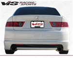 2006-2008 Acura Tsx 4Dr Techno R Rear Lip ( mugen style )