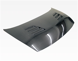 2006-2011 Honda Civic 2Dr Techno R Carbon Fiber Hood (Mugen Style)