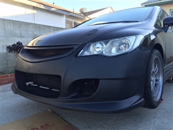 2006-2011 Honda Civic 4Dr Jdm WINGS  ( ING's style ) Front Bumper