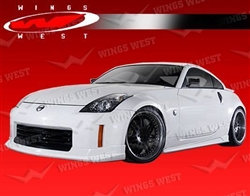 2006-2008 Nissan 350Z 2Dr Jpc Type S Front Lip Polyurethane ( jp type S style )