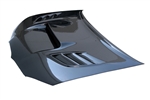 2006-2007 Subaru Wrx VS 2 style Heat Extractor Carbon Fiber Hood