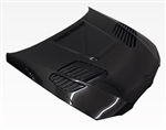 2007-2010 Bmw 3 Series E92 2Dr GTR Style Carbon Fiber Hood ( fits non m3 model )